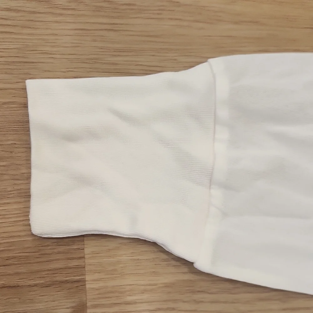White Silk Long Underwear - Picture 5 of 6
